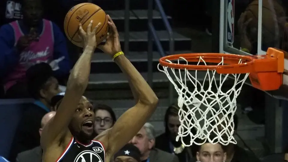 Kevin Durant lidera remontada y Team LeBron gana el Juego de Estrellas