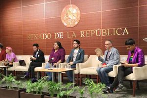 'Libro bomba' explotó en la oficina de una senadora de Morena