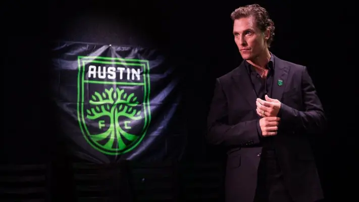 Matthew McConaughey, nuevo dueño del Austin FC de la MLS