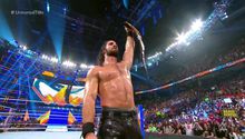 Seth Rollins derrotó a Brock Lesnar y recuperó el título universal de WWE