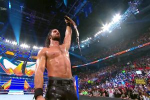 Seth Rollins derrotó a Brock Lesnar y recuperó el título universal de WWE