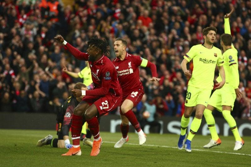Revive en imágenes la heroica remontada del Liverpool