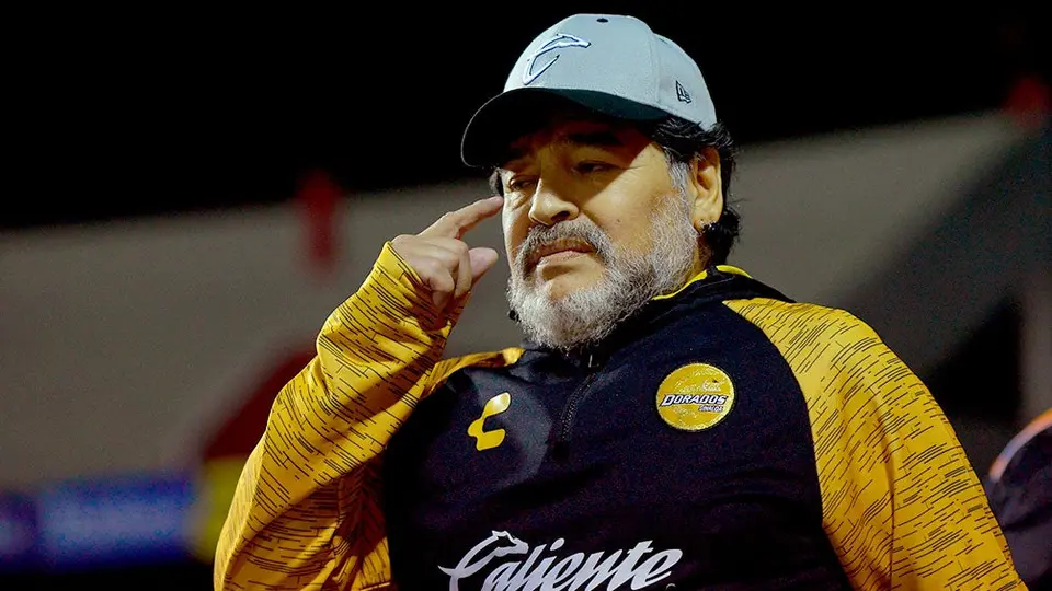 Maradona lamentó asesinato de jugador de Dorados