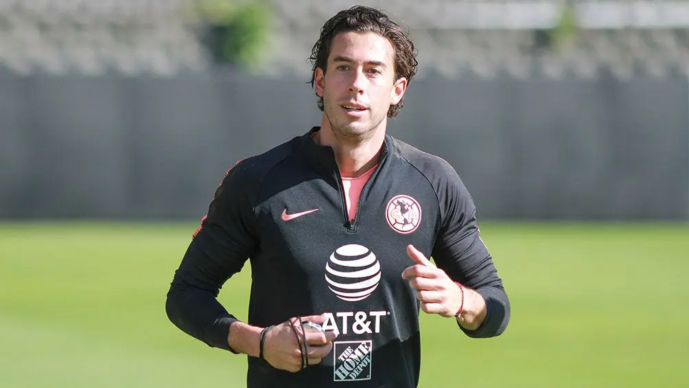 Óscar Jiménez en un práctica del América | IMAGO7