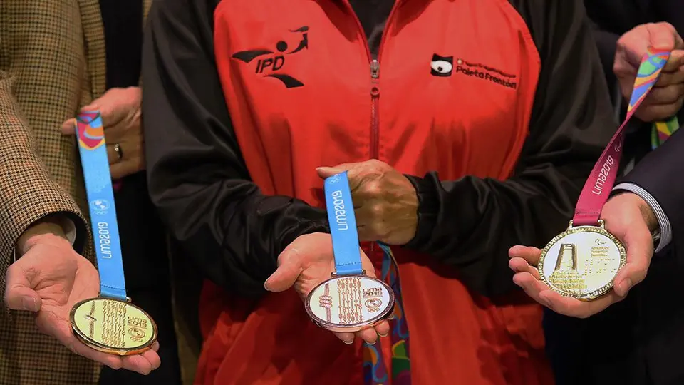 Presentaron las medallas que se entregarán en los Juegos Panamericanos