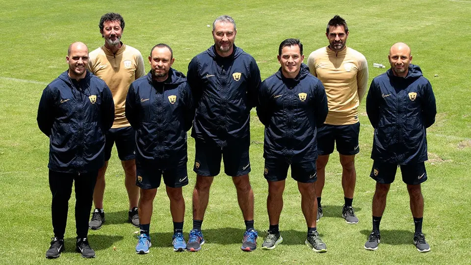 Legión española en cuerpo técnico de Pumas mantendrá intacta filosofía universitaria