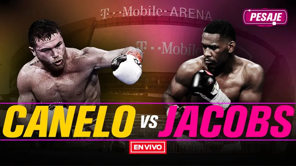 Canelo vs Jacobs en vivo y en directo pesaje