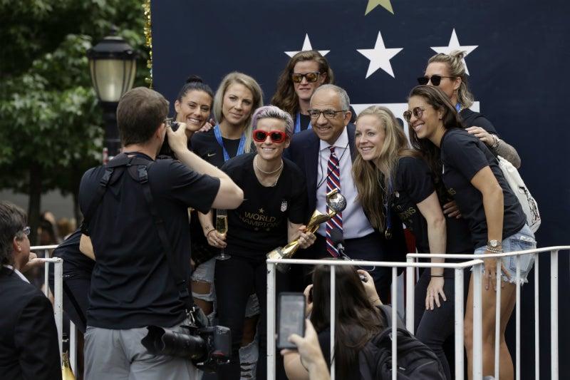 Estados Unidos realizó desfile tras ganar el Mundial Femenil de Francia 2019