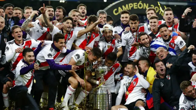 Barrendero, héroe de River en el campeonato de Copa Libertadores