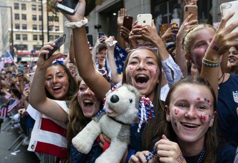 Estados Unidos realizó desfile tras ganar el Mundial Femenil de Francia 2019