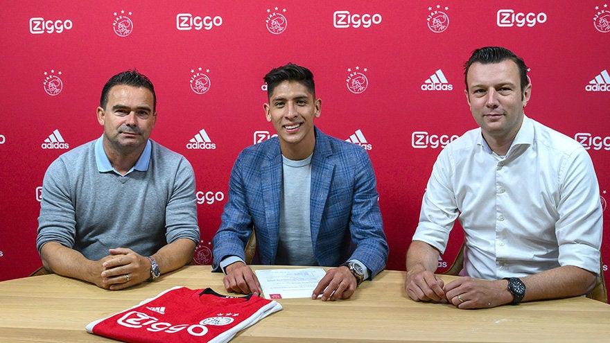Así fue el primer día de Edson Álvarez con el Ajax