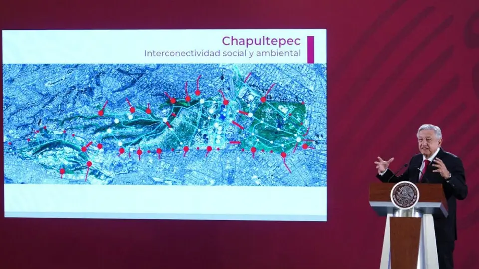 AMLO presenta magno proyecto cultural en Bosque de Chapultepec