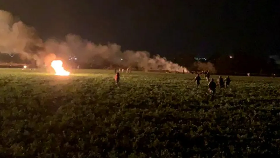 Ducto de Pemex explota en San Juan del Río