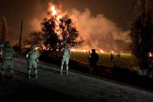 Explosión en toma clandestina deja varios fallecidos en Tlahuelilpan