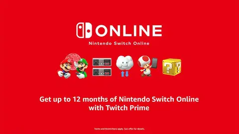 Twitch Prime ofrece a usuarios servicio de Nintendo Online