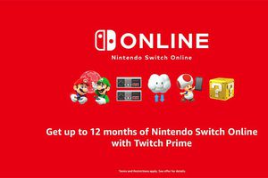 Twitch Prime ofrece a usuarios servicio de Nintendo Online