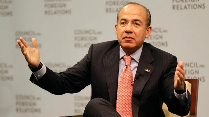 Felipe Calderón: 'Niego estar detrás de las protestas de Policías Federales'
