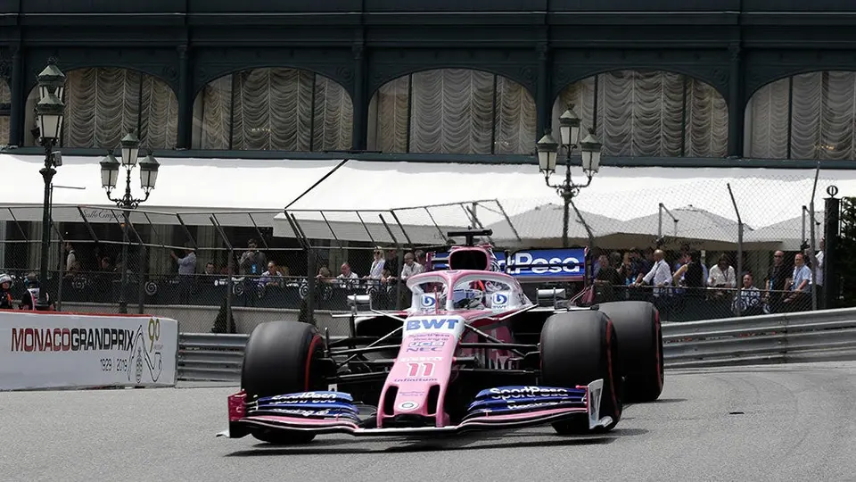 Checo Pérez no sumó en el GP de Mónaco