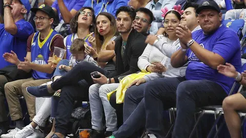 Ángel Reyna, presente en el Capitanes vs Soles 