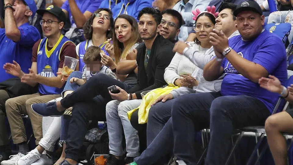 Ángel Reyna, presente en el Capitanes vs Soles 