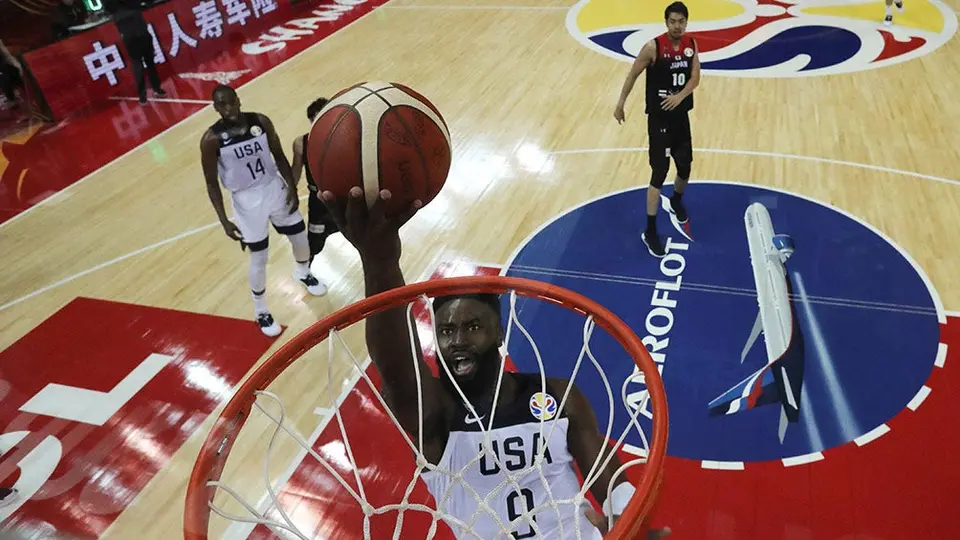 Estados Unidos apalea a Japón en Mundial de basquetbol 