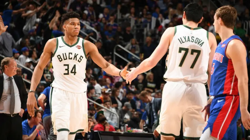Bucks barre serie vs Pistons y enfrentará a Celtics en Semifinales