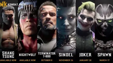 The Joker y Terminator, confirmados en el Kombat Pass de Mortal Kombat 11