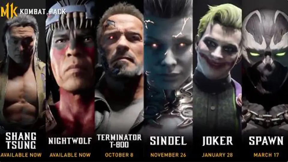 The Joker y Terminator, confirmados en el Kombat Pass de Mortal Kombat 11