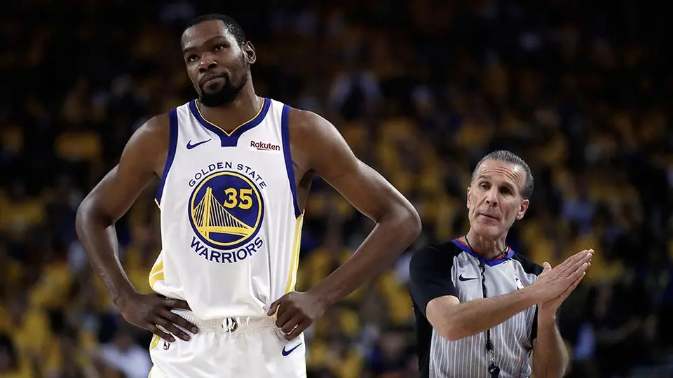 Kevin Durant no estará con Warriors para el inicio de Finales de NBA