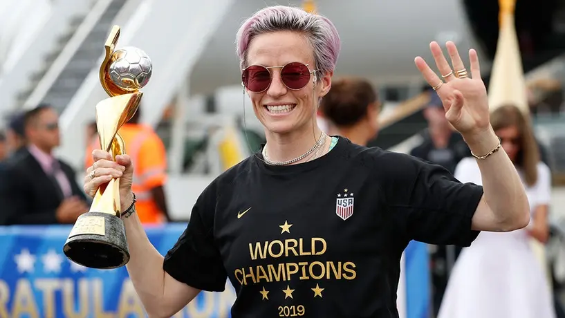 Megan Rapinoe le ganaría las elecciones a Donald Trump