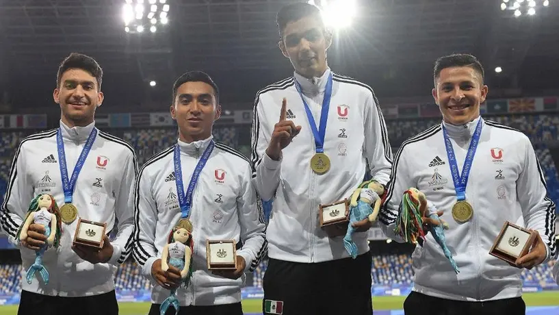 México ganó Oro y Plata en 4x400 Varonil y Femenil durante Universiada Mundial