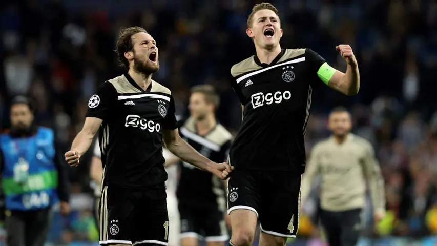 Matthijs de Ligt celebra una anotación en Holanda | EFE