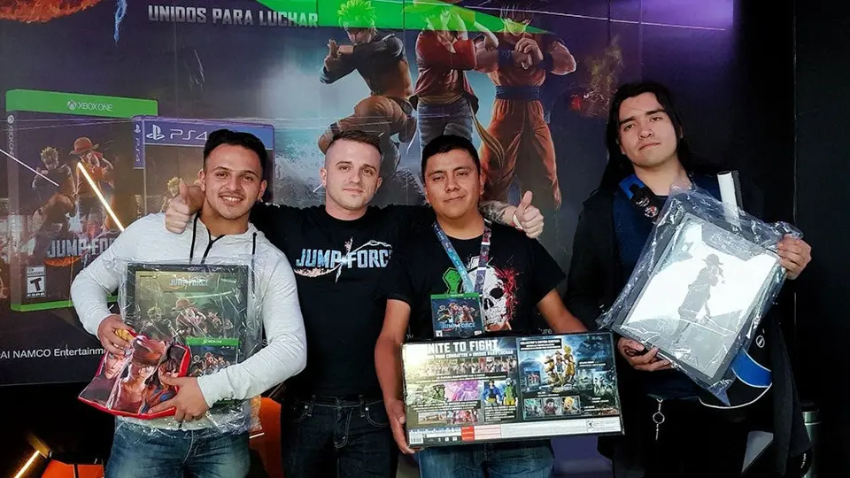 Bandai Namco realiza fiesta para presentar Jump Force en México