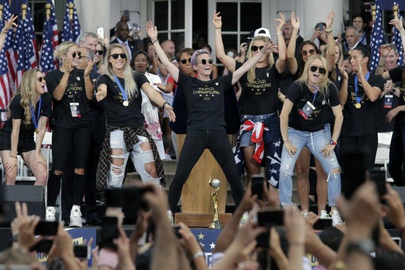 Estados Unidos realizó desfile tras ganar el Mundial Femenil de Francia 2019