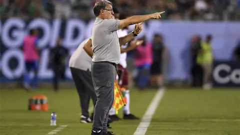 Tata Martino: "No estoy contento con el partido ante Martinica"