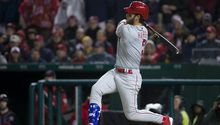 Bryce Harper conecta cuadrangular en su regreso al Nationals Park