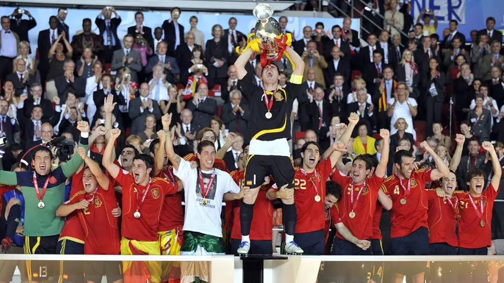Selección de España festeja la Eurocopa 2008 | EFE