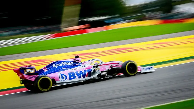 Checo Pérez logró el sexto puesto en Gran Premio de Bélgica