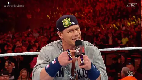 John Cena reaparece en Wrestlemania 35 para atacar a Elias