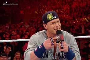 John Cena reaparece en Wrestlemania 35 para atacar a Elias