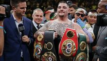Andy Ruiz, primer Campeón mexicano peso completo al noquear a Anthony Joshua