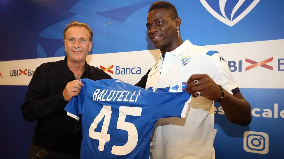 Mario Balotelli: 'No fue difícil elegir al Brescia; llego sin miedo a fracasar'