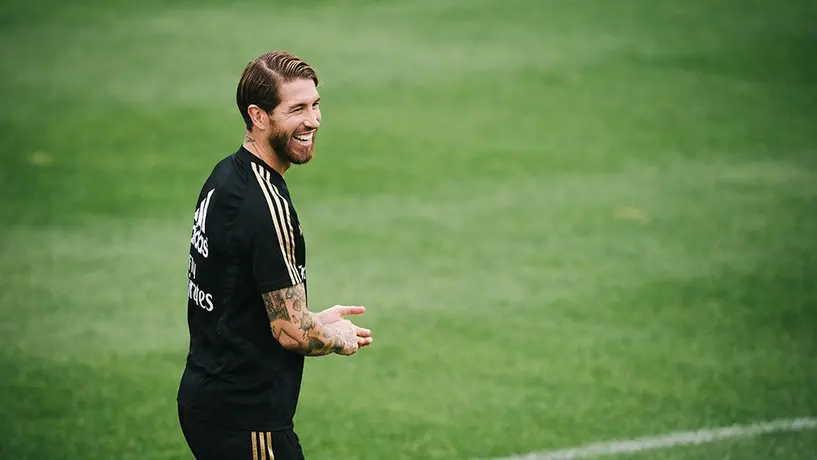 Sergio Ramos se 'apoderó' de las redes sociales del Real Madrid