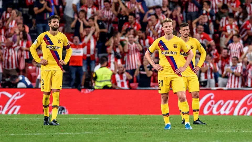 Barcelona comenzó la defensa de su título con derrota ante Athletic de Bilbao