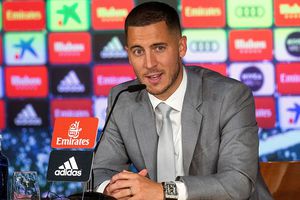 Hazard se presentó con Real Madrid usando reloj de más de 76 mil dólares