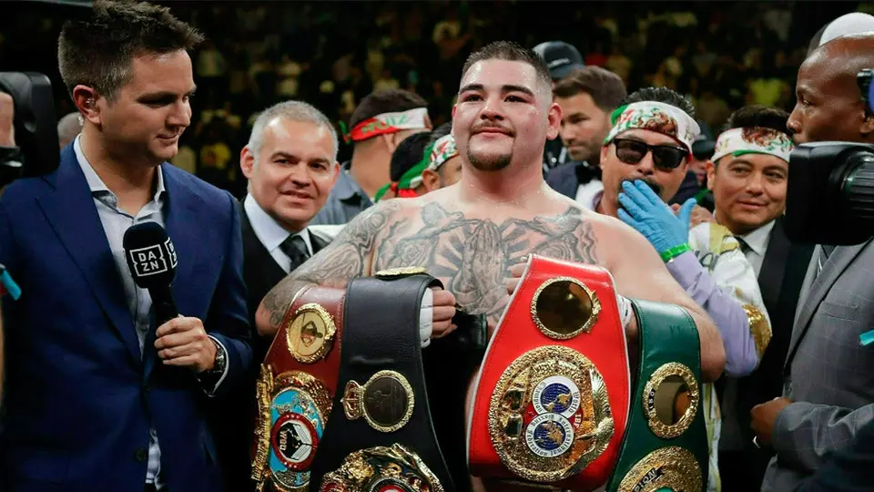 Tigres del Norte llamaron 'jefe de jefes del ring' a Andy Ruiz