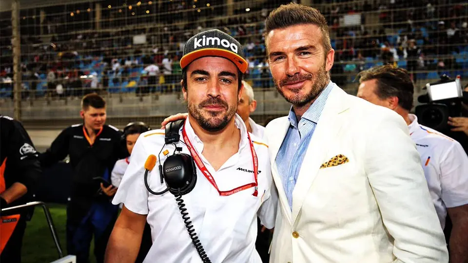 Beckham, invitado de lujo en el Gran Premio de Barhein