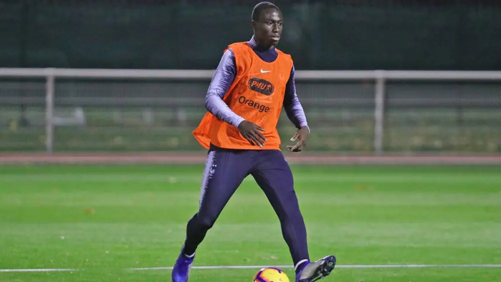 Ferland Mendy, durante entrenamiento de Francia | TWITTER @ferland_mendy