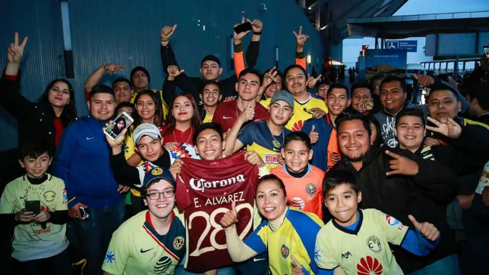 América, con espectacular recibimiento en Monterrey