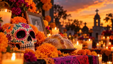 ¿El 1 y 2 de noviembre son días feriados en México por el Día de Muertos?